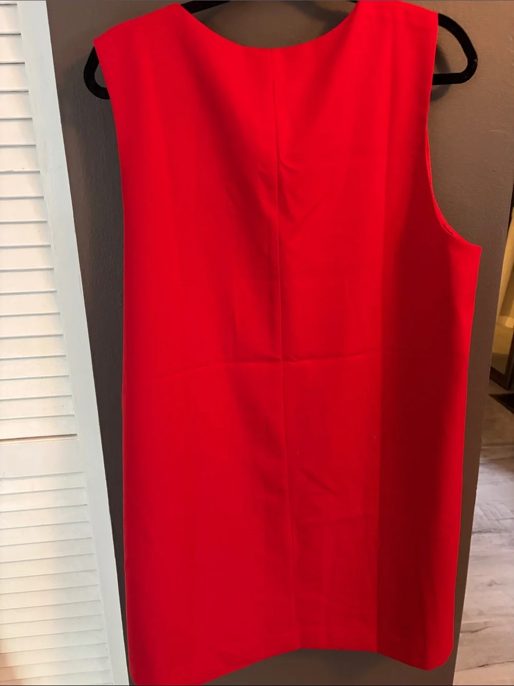 H&M Red Shift Dress